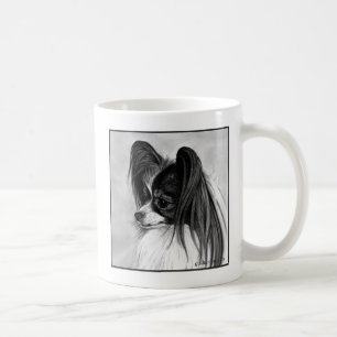 Papillon Art by Glenda S. Harlan Coffee Mug