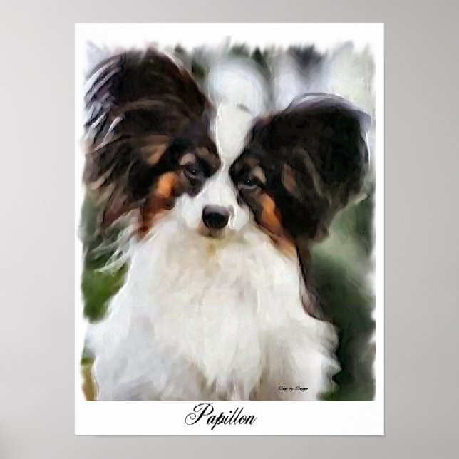 Papillon Art Print (Front)