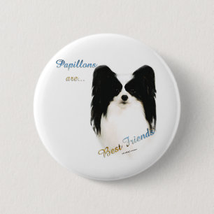 Papillon Best Friend 2 - Button