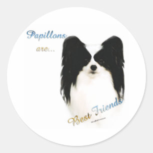 Papillon Best Friend 2 - Sticker