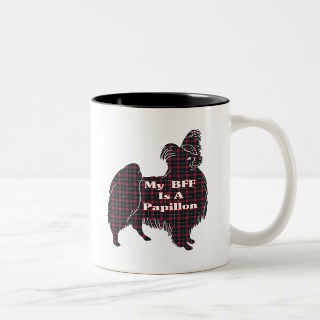 Papillon BFF Mug (Right)