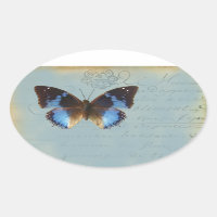 Papillon bleu
