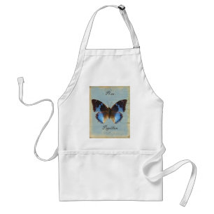 Papillon bleu standard apron