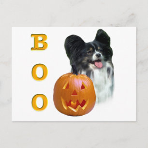 Papillon Boo Postcard