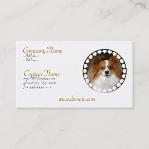 Papillon Business Card