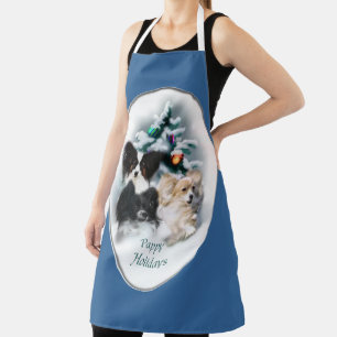 Papillon Christmas Gifts Apron