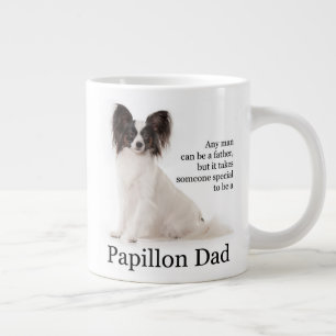 Papillon Dad Jumbo Mug