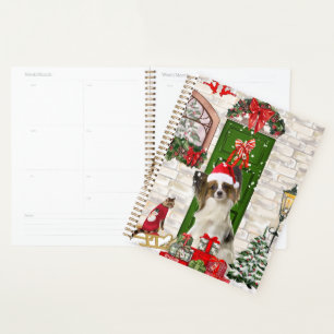 Papillon Dog Christmas Planner