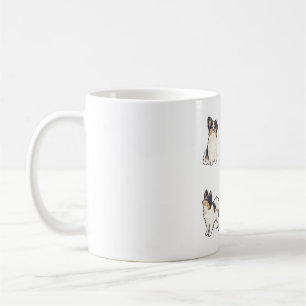 Papillon dog Delight � Cute Animal Art Coffee Mug