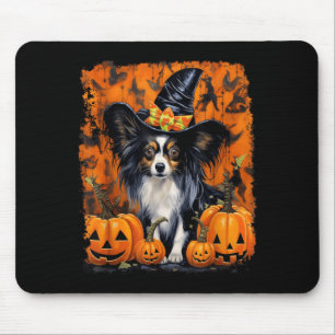 Papillon Dog Halloween Mouse Mat