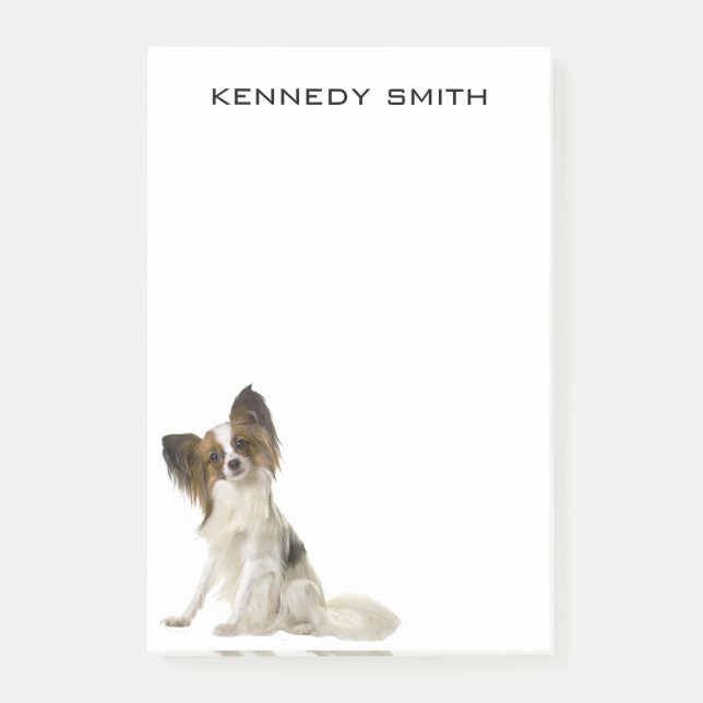 Papillon Dog Post-it Notes (Front)