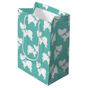 Papillon Dog Puppy Medium Gift Bag