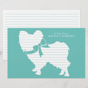 Papillon Dog Puppy Stationery