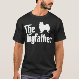Papillon Dog The Dogfather Funny Dog Gift T-Shirt