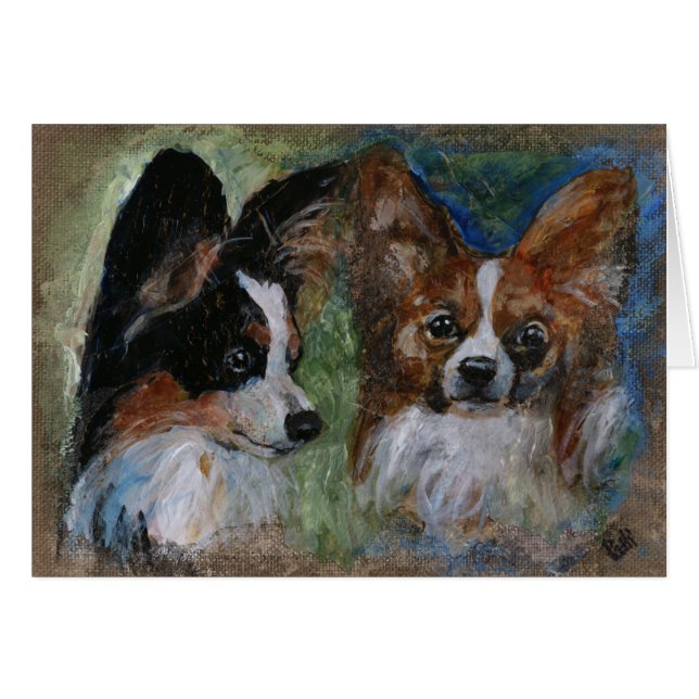 Papillon Dogs (Front Horizontal)