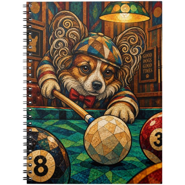 Papillon, Geometric Mosaic Notebook (Creator Uploaded)