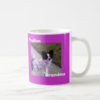 Papillon, Grandma Coffee Mug