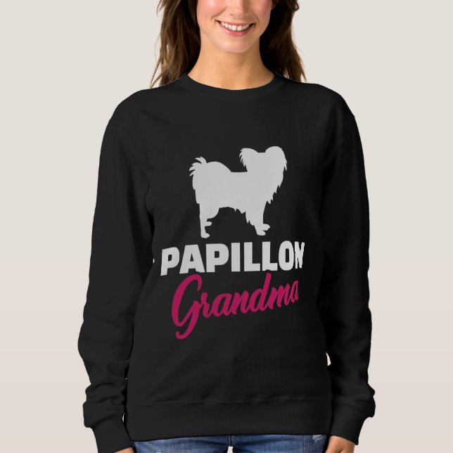 Papillon Grandma Sweatshirt (Front)