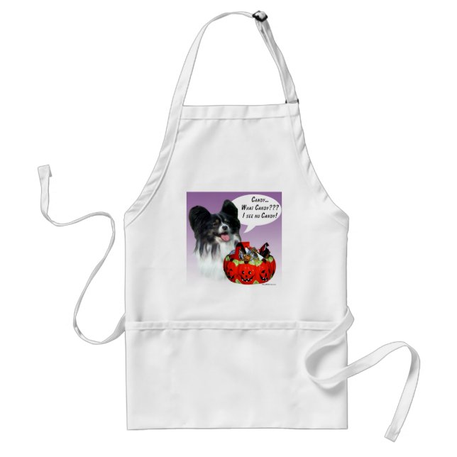 Papillon Halloween Candy Standard Apron (Front)