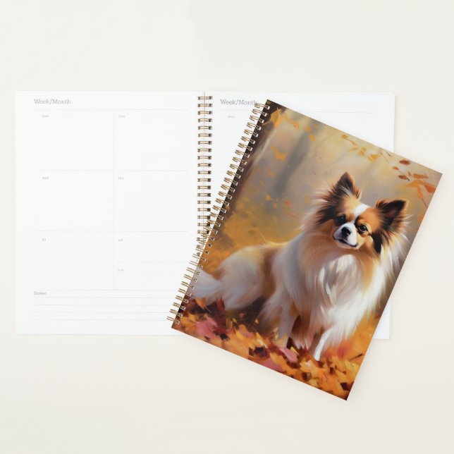 Papillon in Autumn Leaves Fall Inspire  Planner (Display)