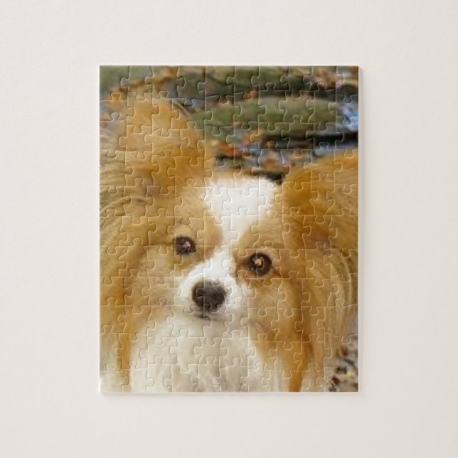 Papillon Jigsaw Puzzle (Vertical)