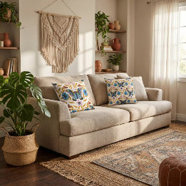 Papillon Kaleidoscope Cushion