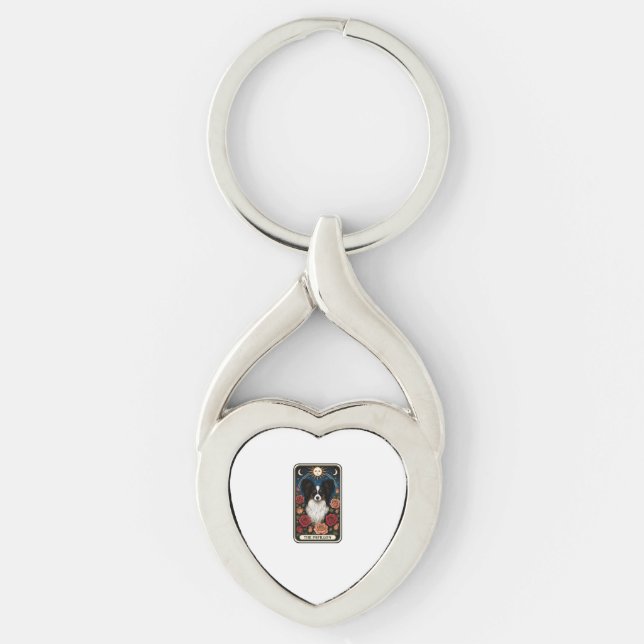 Papillon Key Ring (Front)