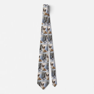 Papillon Let It Snow Christmas Tie