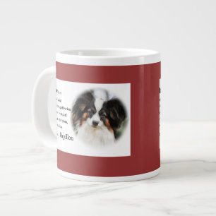 Papillon Love Gifts Large Coffee Mug