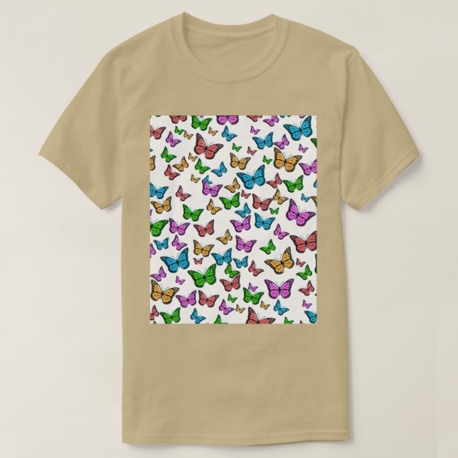 Papillon Monarch Rhapsody stikers T-Shirt (Design Front)