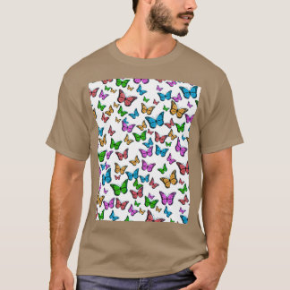 Papillon Monarch Rhapsody stikers T-Shirt