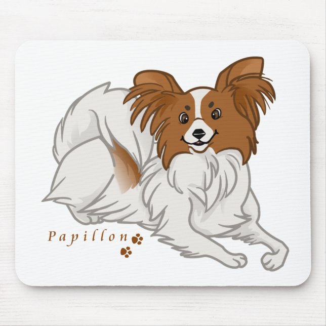 papillon mouse mat (Front)