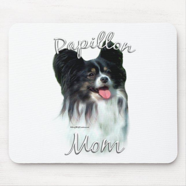 Papillon Mum 2 Mouse Mat (Front)