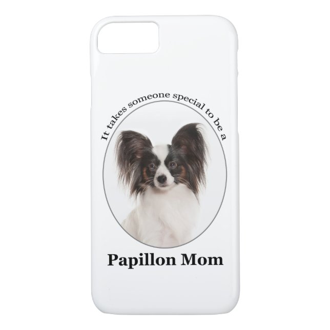 Papillon Mum Smart Phone Case (Back)