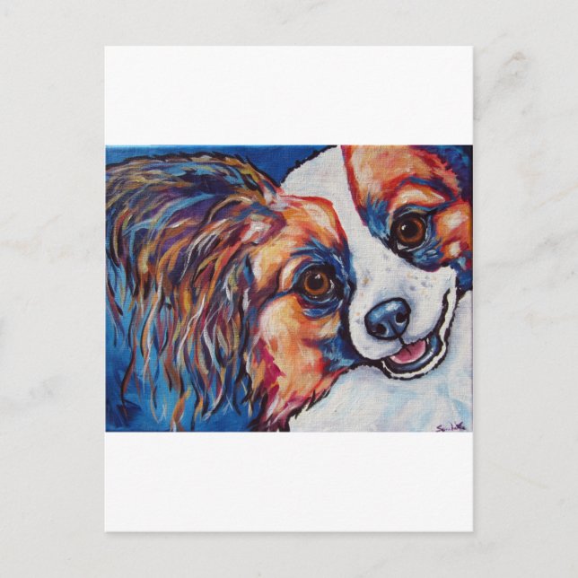 Papillon Postcard (Front)