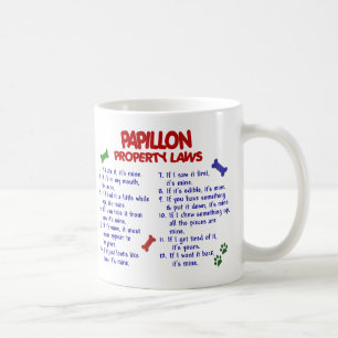PAPILLON Property Laws 2 Coffee Mug