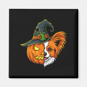 Papillon Pumpkin Jack O Lantern Halloween Kids Men Magnet