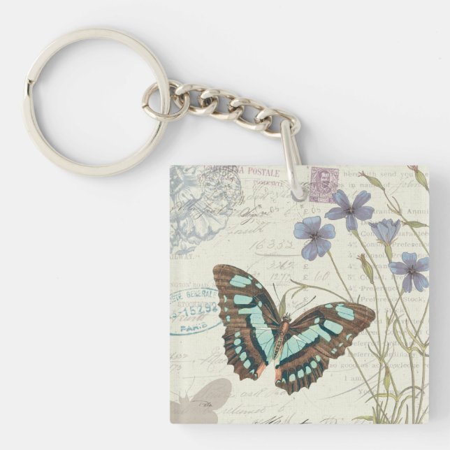 Papillon Tales Key Ring (Front)