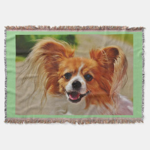 Papillon throw blanket. blanket