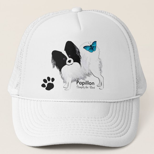 Papillon Trucker Hat (Front)