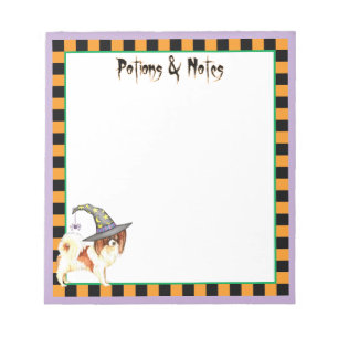 Papillon Witch Notepad