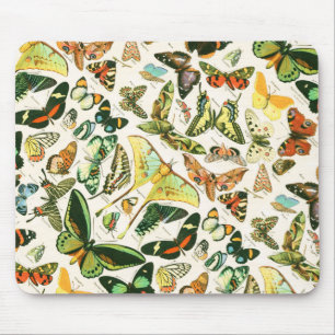 Papillons Mouse Mat
