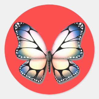 Papion Classic Round Sticker