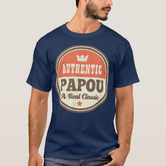 Papou Grandpa T Fathers Day Tee Gift 