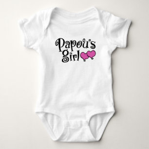 Papou’s Girl Baby Bodysuit