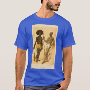 Papouan Papuan Negro of New Guinea Hand painted en T-Shirt