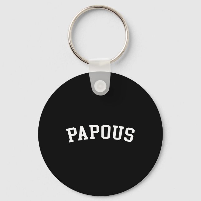 Papous _1  key ring (Front)