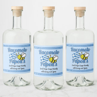 Papou's Racomelo Label
