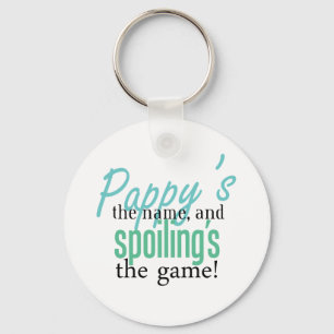 Pappy's the Name, and Spoiling's the Gam Key Ring