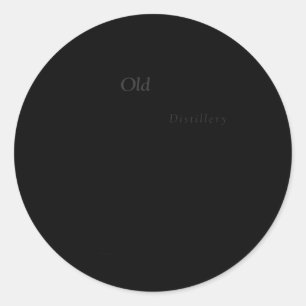 Pappy Bourbon Whiskey Classic Round Sticker